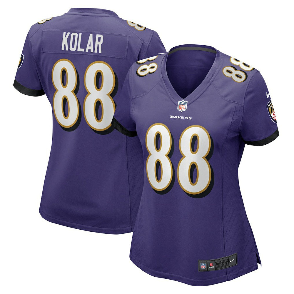 Baltimore Ravens Charlie Kolar  Women's Player Game Jersey | NFL On sale