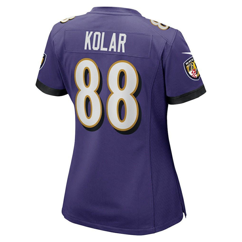 Baltimore Ravens Charlie Kolar  Women's Player Game Jersey | NFL On sale