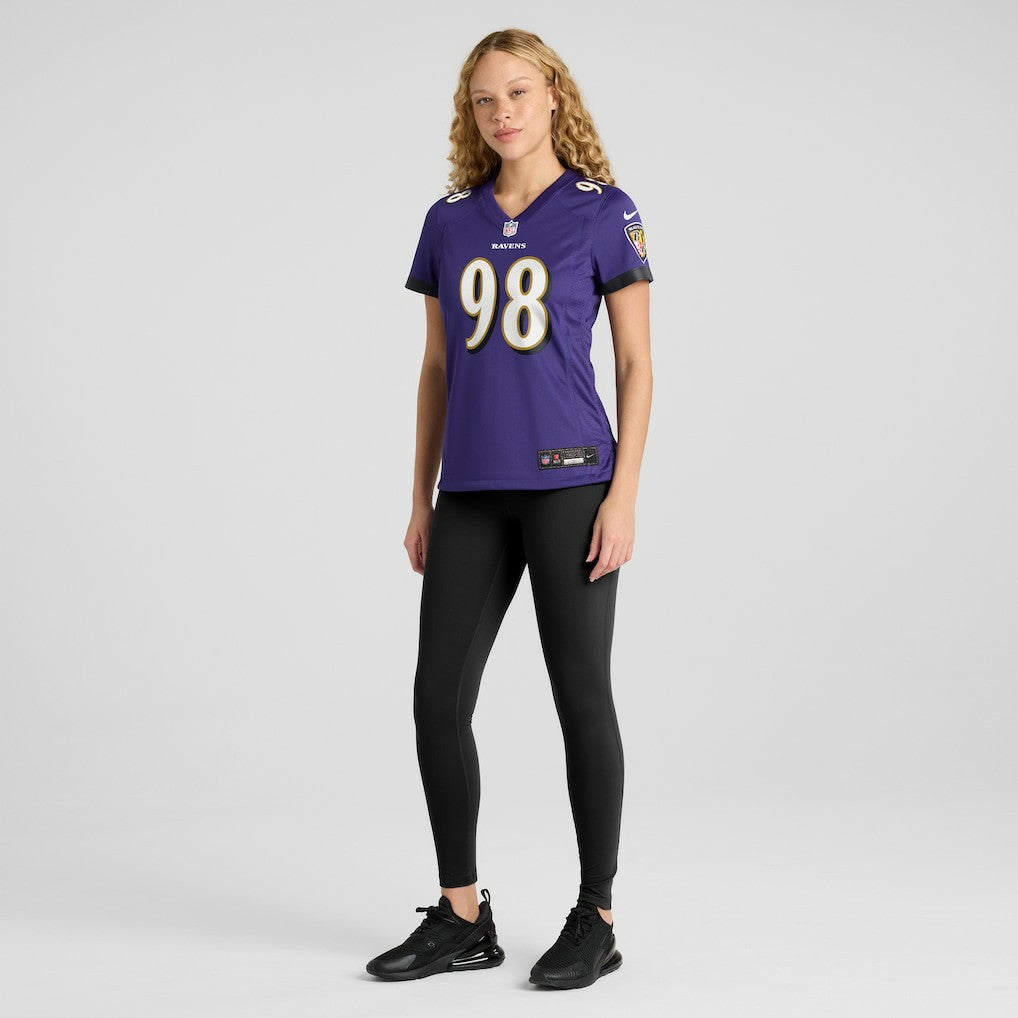 Baltimore Ravens Travis Jones  Women's Player Game Jersey | NFL Hot