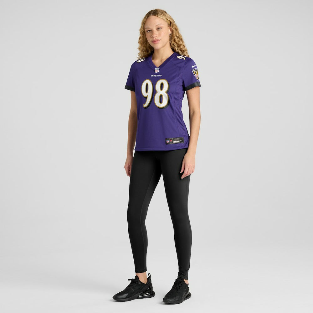 Baltimore Ravens Travis Jones  Women's Player Game Jersey | NFL Hot