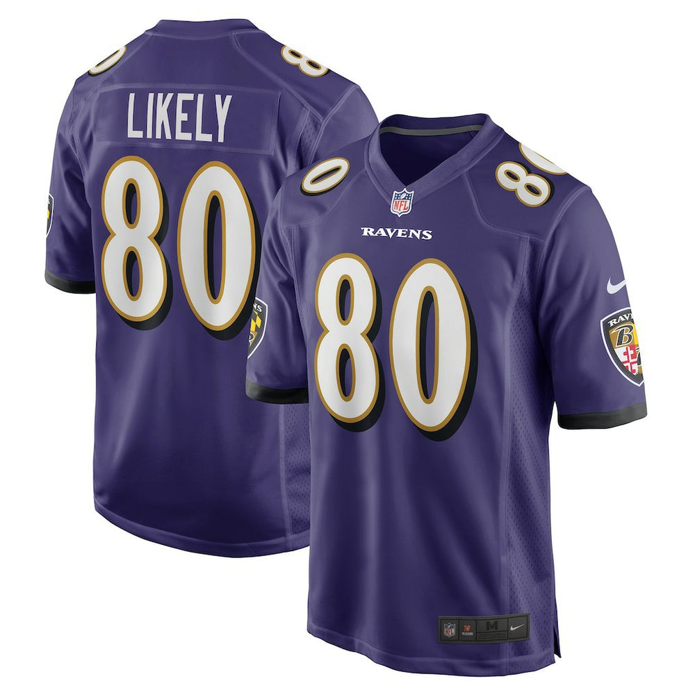 Baltimore Ravens Isaiah Likely  Player Game Jersey | NFL New