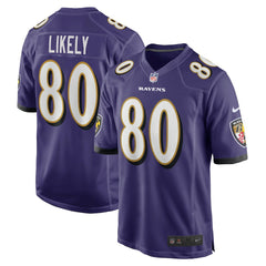 Baltimore Ravens Isaiah Likely  Player Game Jersey | NFL New