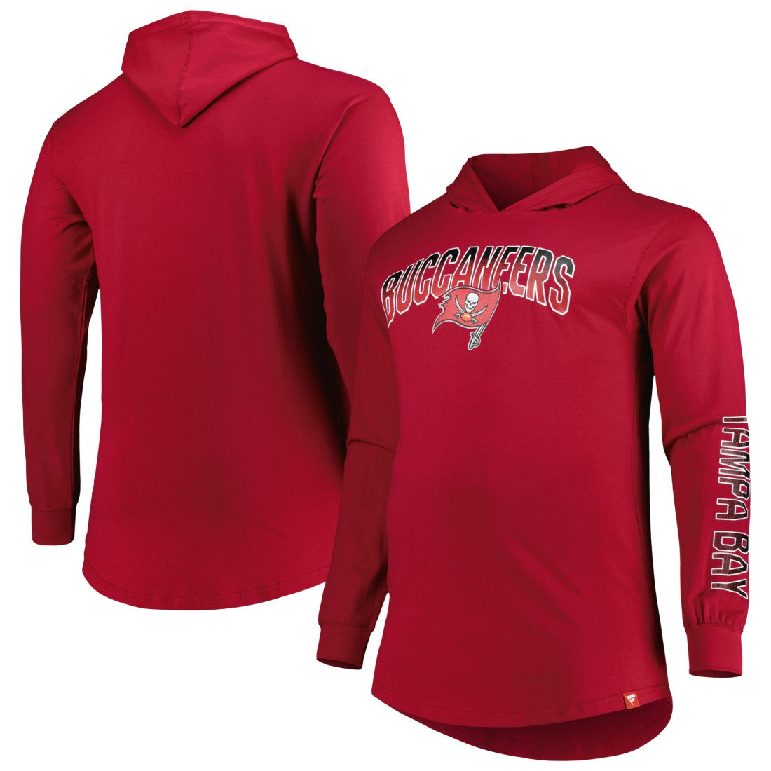 Tampa Bay Buccaneers Big & Tall Front Runner Pullover Hoodie | NFL New