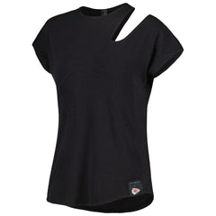 Kansas City Chiefs KIYA TOMLIN Women's Cut Out Tri-Blend Shirt | NFL Discount