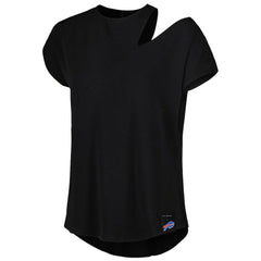 Pittsburgh Steelers KIYA TOMLIN Women's Cut Out Tri-Blend Shirt | NFL Sale