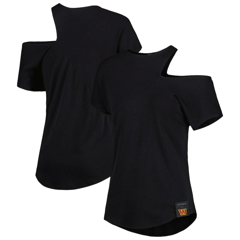 Washington Commanders KIYA TOMLIN Women's Cut Out Tri-Blend Shirt | NFL US