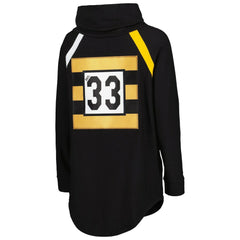 Pittsburgh Steelers KIYA TOMLIN Women's Tri-Blend Raglan Pullover Sweatshirt | NFL Sale