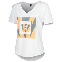 Cincinnati Bengals KIYA TOMLIN Women's V-Neck T-Shirt | NFL Outlet