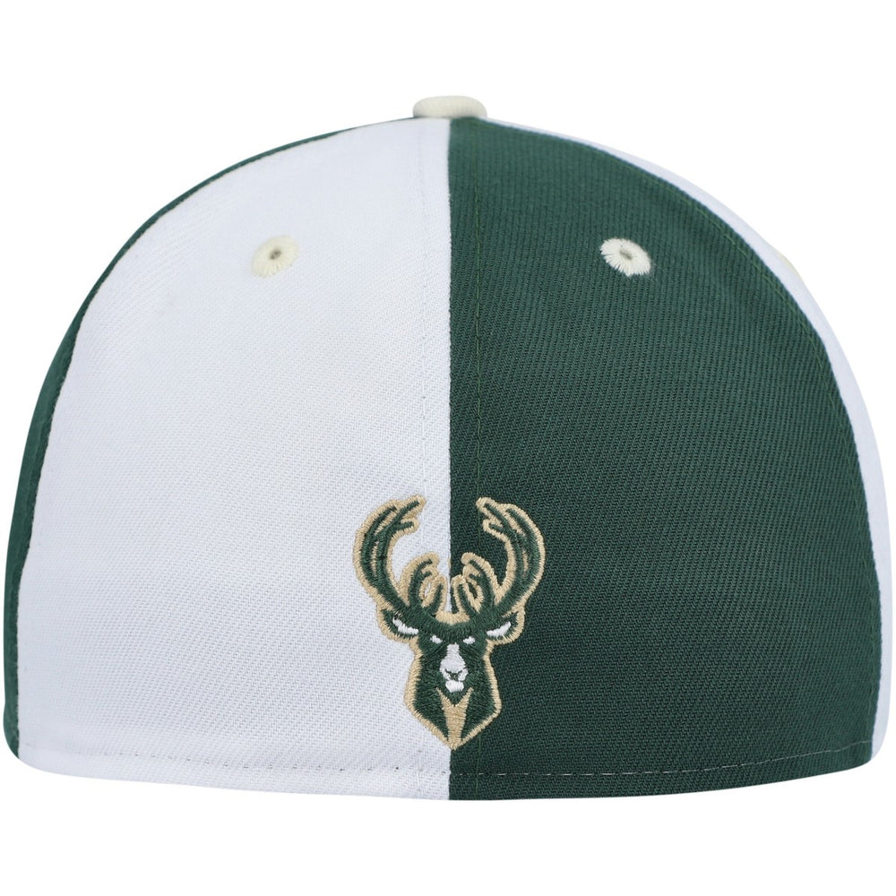 Hunter Green/White  Script Pinwheel 59FIFTY Fitted Hat | NBA