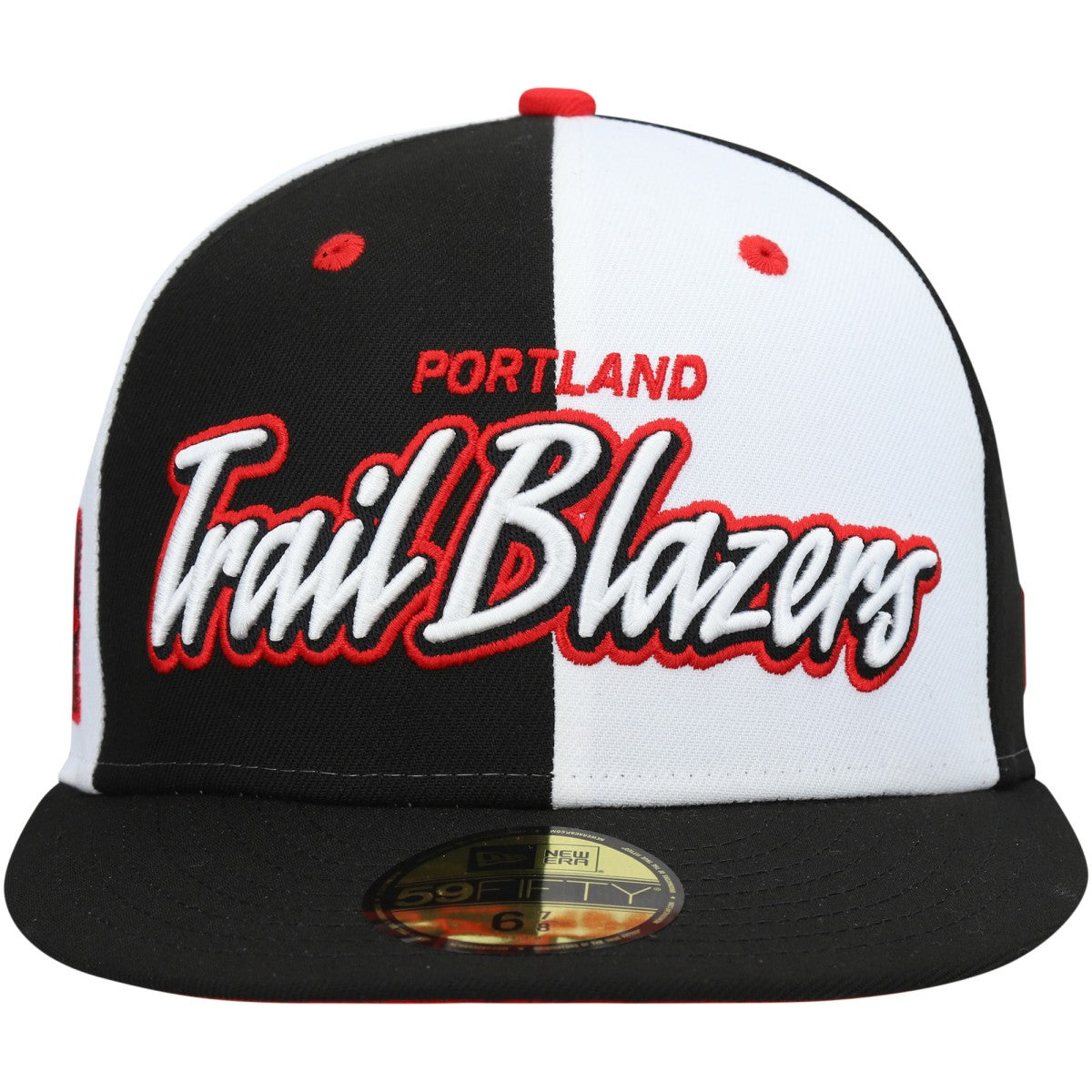 Black/White  Script Pinwheel 59FIFTY Fitted Hat | NBA