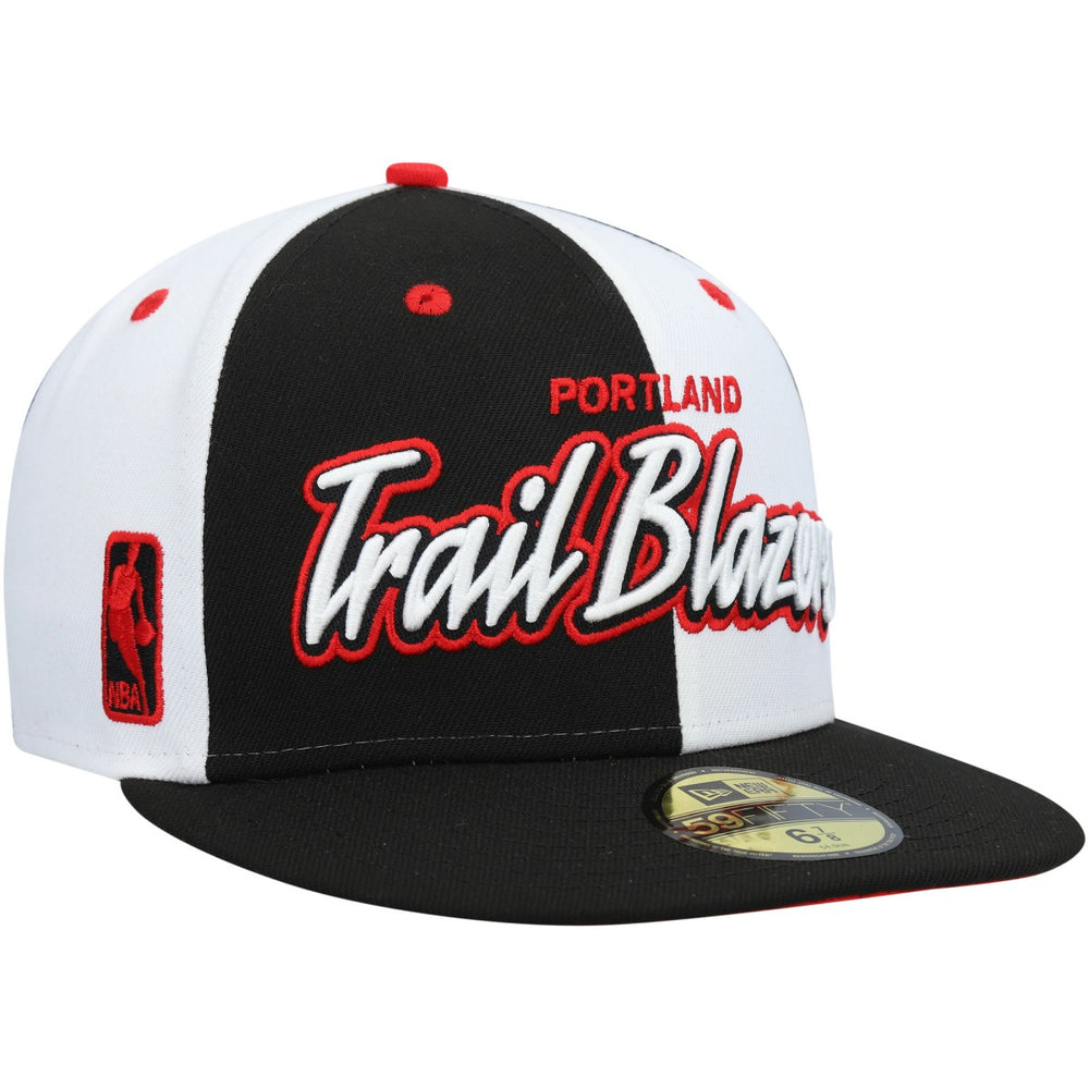 Black/White  Script Pinwheel 59FIFTY Fitted Hat | NBA
