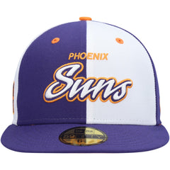 Purple/White  Script Pinwheel 59FIFTY Fitted Hat | NBA