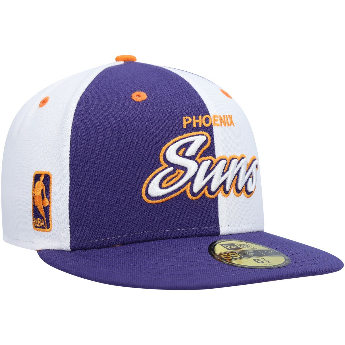 Purple/White  Script Pinwheel 59FIFTY Fitted Hat | NBA