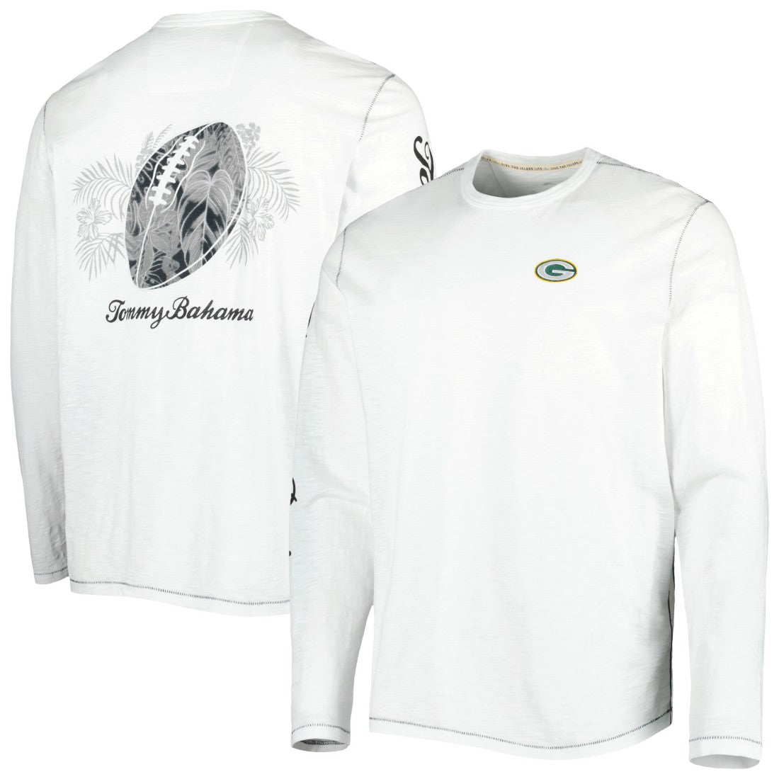 Green Bay Packers Laces Out Billboard Long Sleeve T-Shirt | NFL US