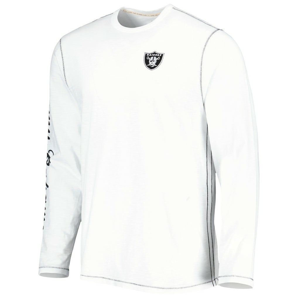 Las Vegas Raiders Laces Out Billboard Long Sleeve T-Shirt | NFL On sale