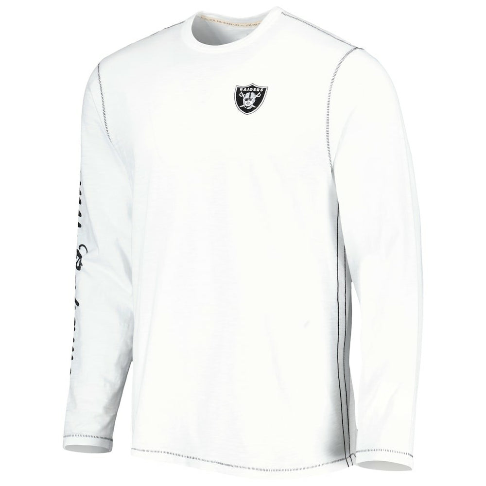 Las Vegas Raiders Laces Out Billboard Long Sleeve T-Shirt | NFL On sale