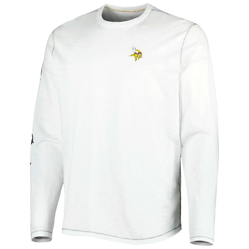 Minnesota Vikings Laces Out Billboard Long Sleeve T-Shirt | NFL On sale