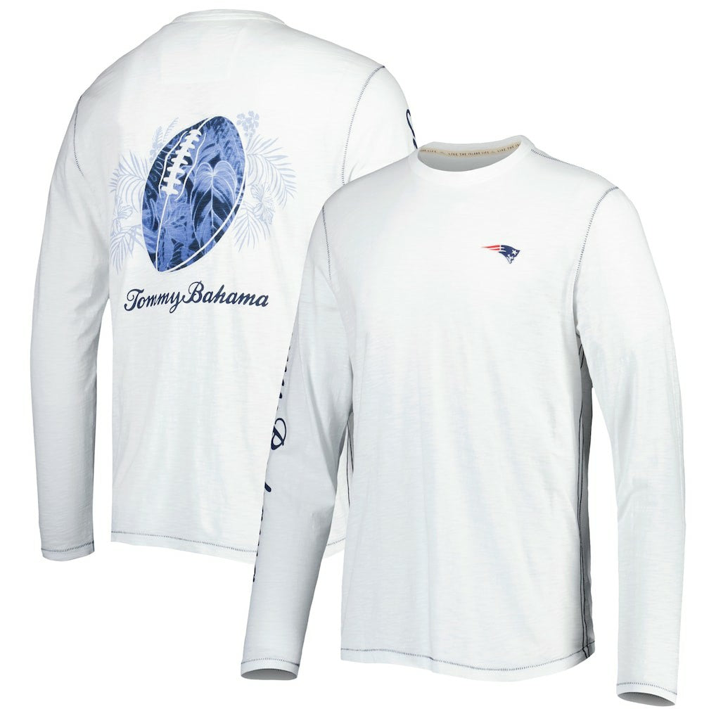 New England Patriots Laces Out Billboard Long Sleeve T-Shirt | NFL Sale