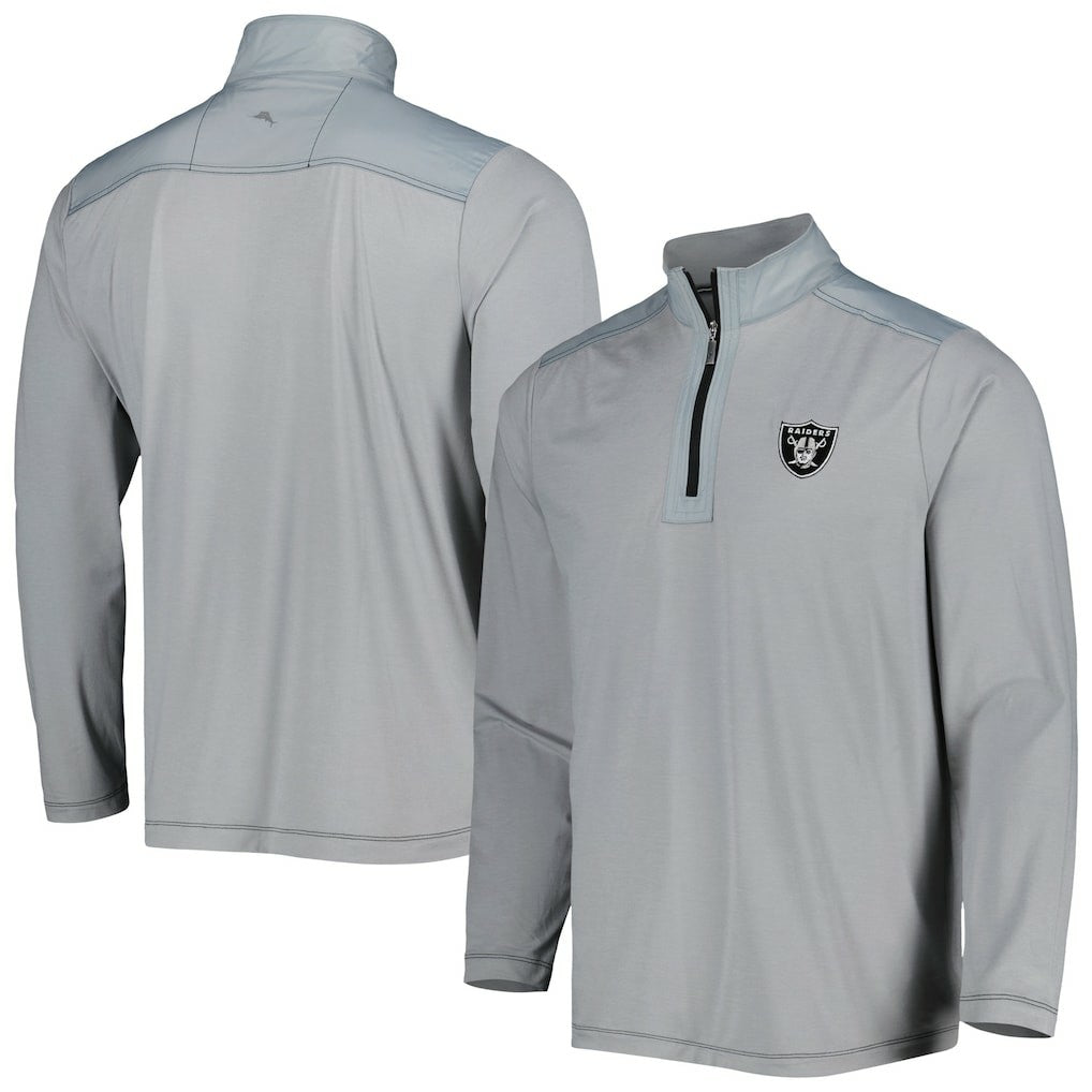 Las Vegas Raiders On Deck IslandZone Half-Zip Jacket | NFL US