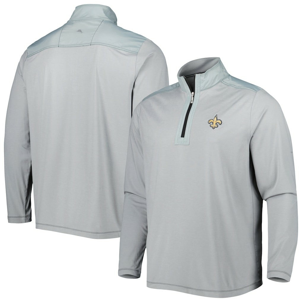 New Orleans Saints On Deck IslandZone Half-Zip Jacket | NFL US