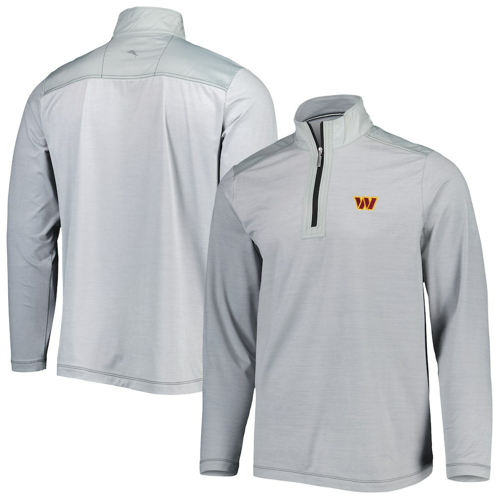 Washington Commanders On Deck IslandZone Half-Zip Jacket | NFL Discount