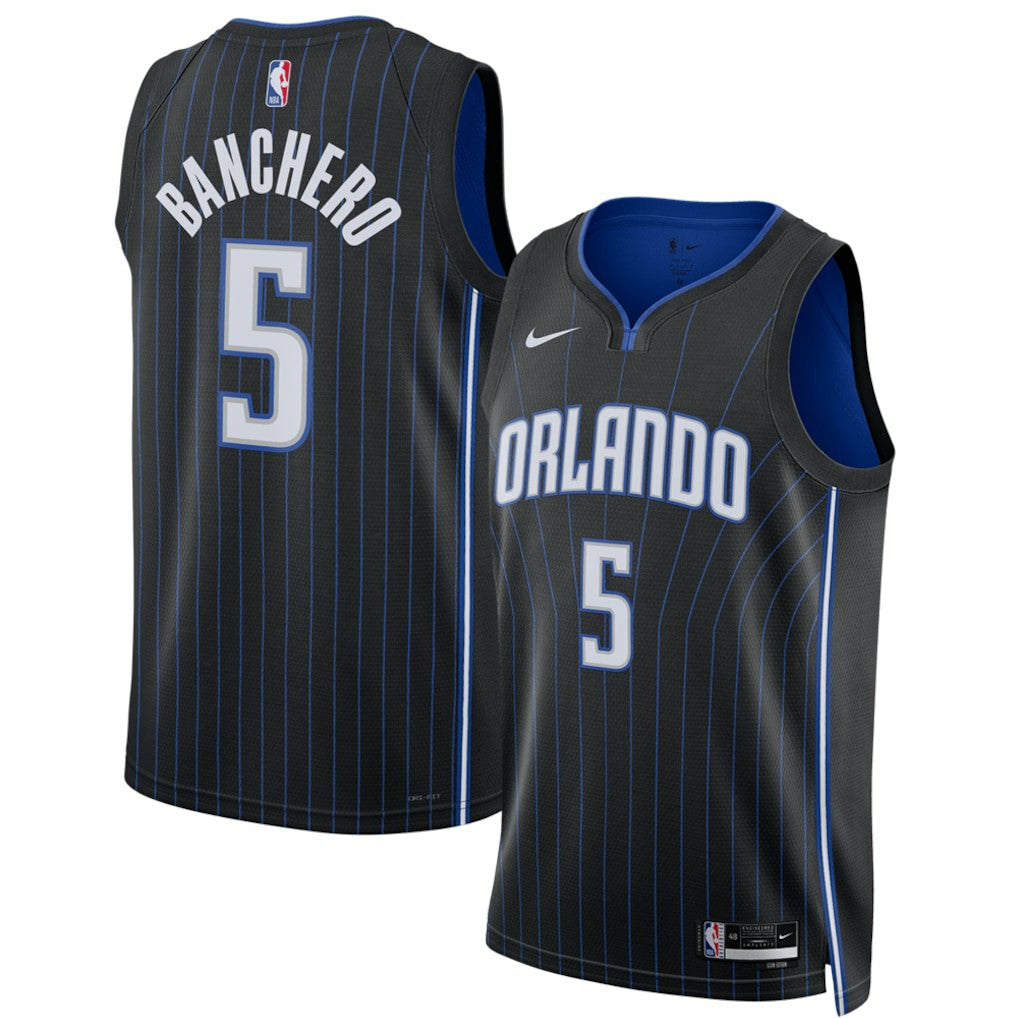 Black Paolo Banchero Orlando Magic Unisex 2022 NBA Draft First Round Pick Swingman Jersey | NBA