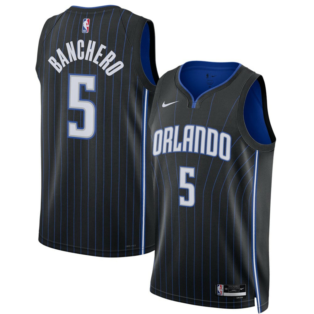 Black Paolo Banchero Orlando Magic Unisex 2022 NBA Draft First Round Pick Swingman Jersey | NBA