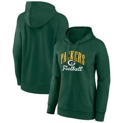 Green Bay Packers Women's Team Logo Victory Script Pullover Hoodie | NFL Online