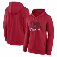 Tampa Bay Buccaneers Women's Team Logo Victory Script Pullover Hoodie | NFL US