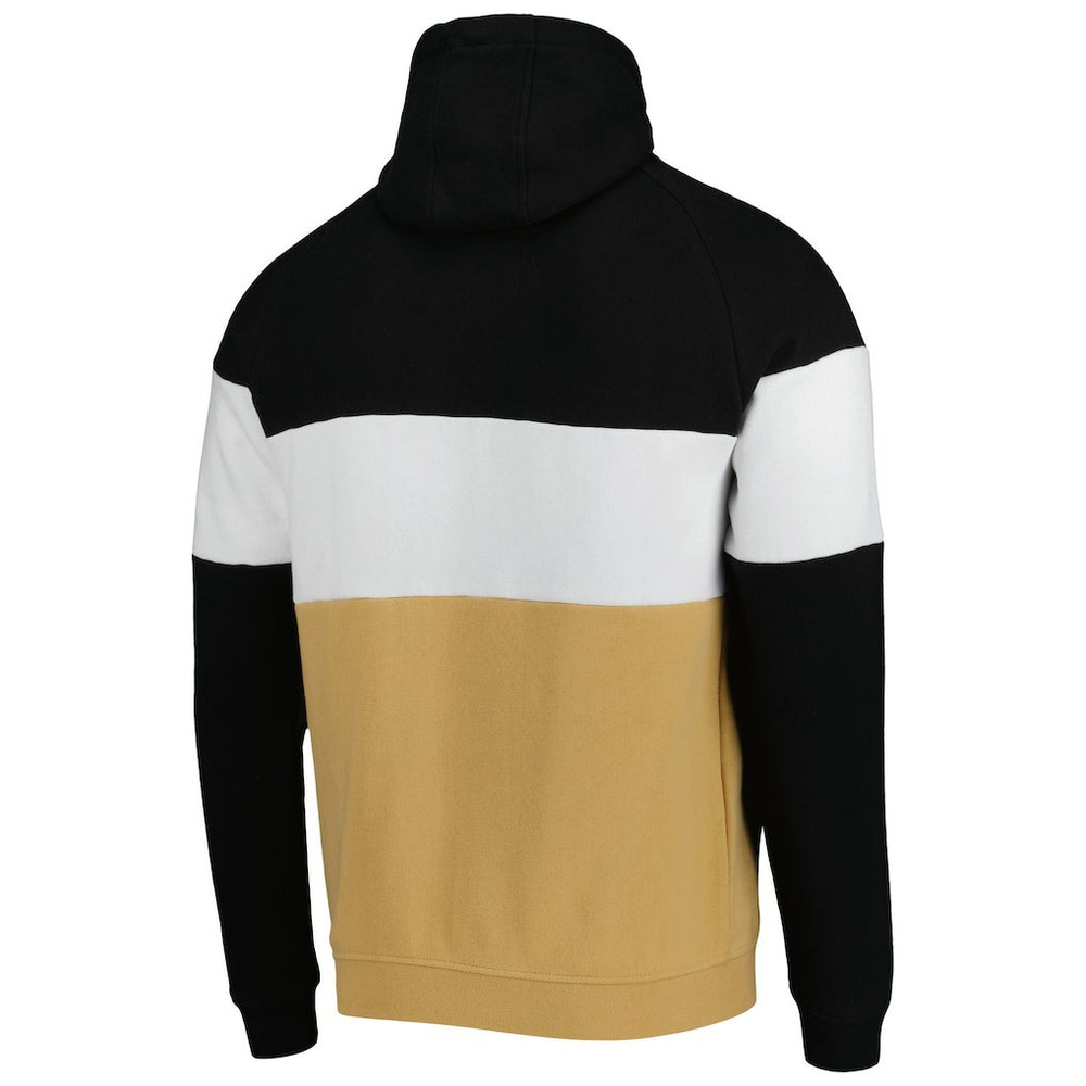 New Orleans Saints Colorblock Current Pullover Hoodie | NFL Outlet