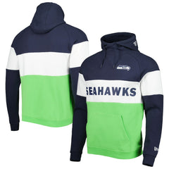 Seattle Seahawks Colorblock Current Pullover Hoodie | NFL On sale