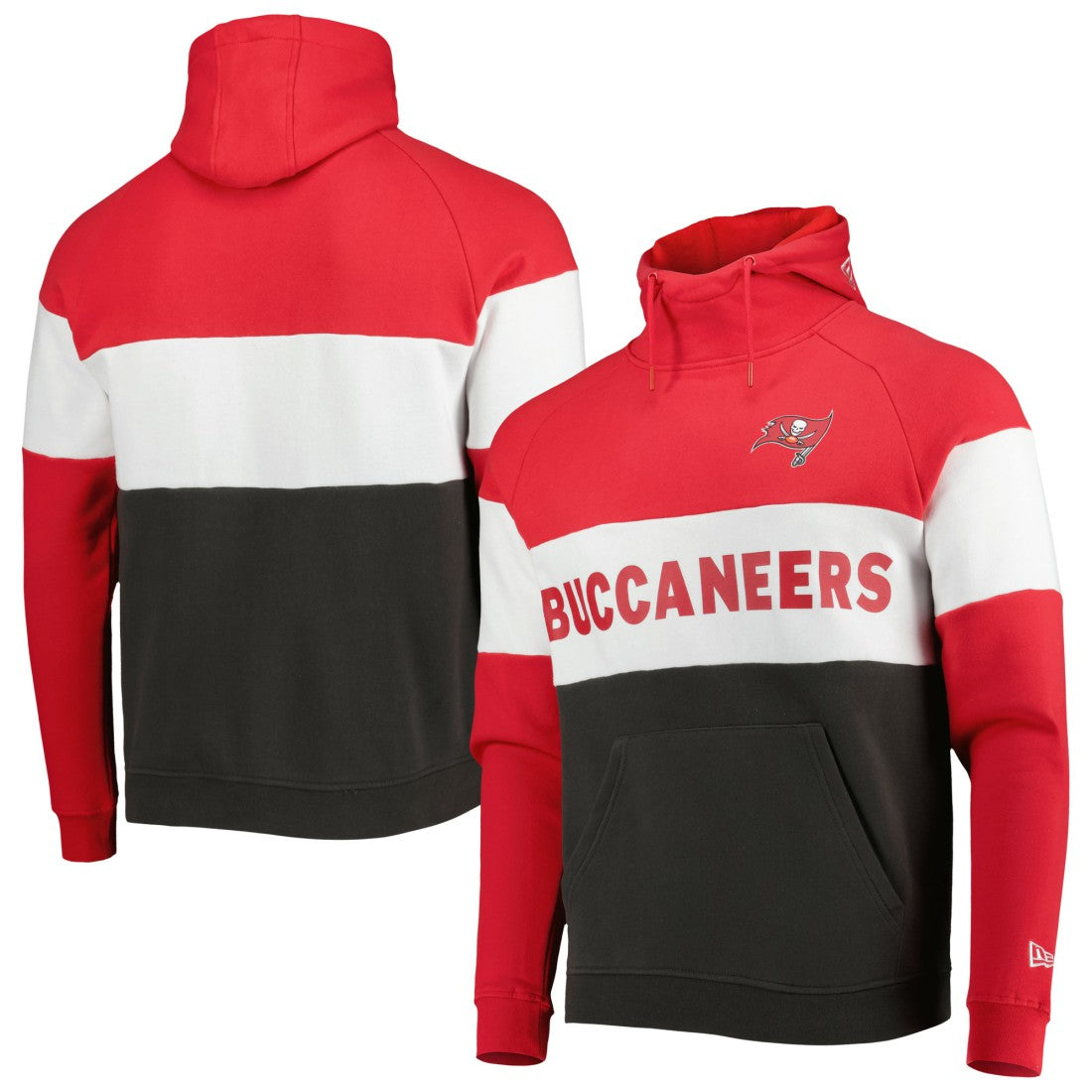 Tampa Bay Buccaneers Colorblock Current Pullover Hoodie | NFL Online