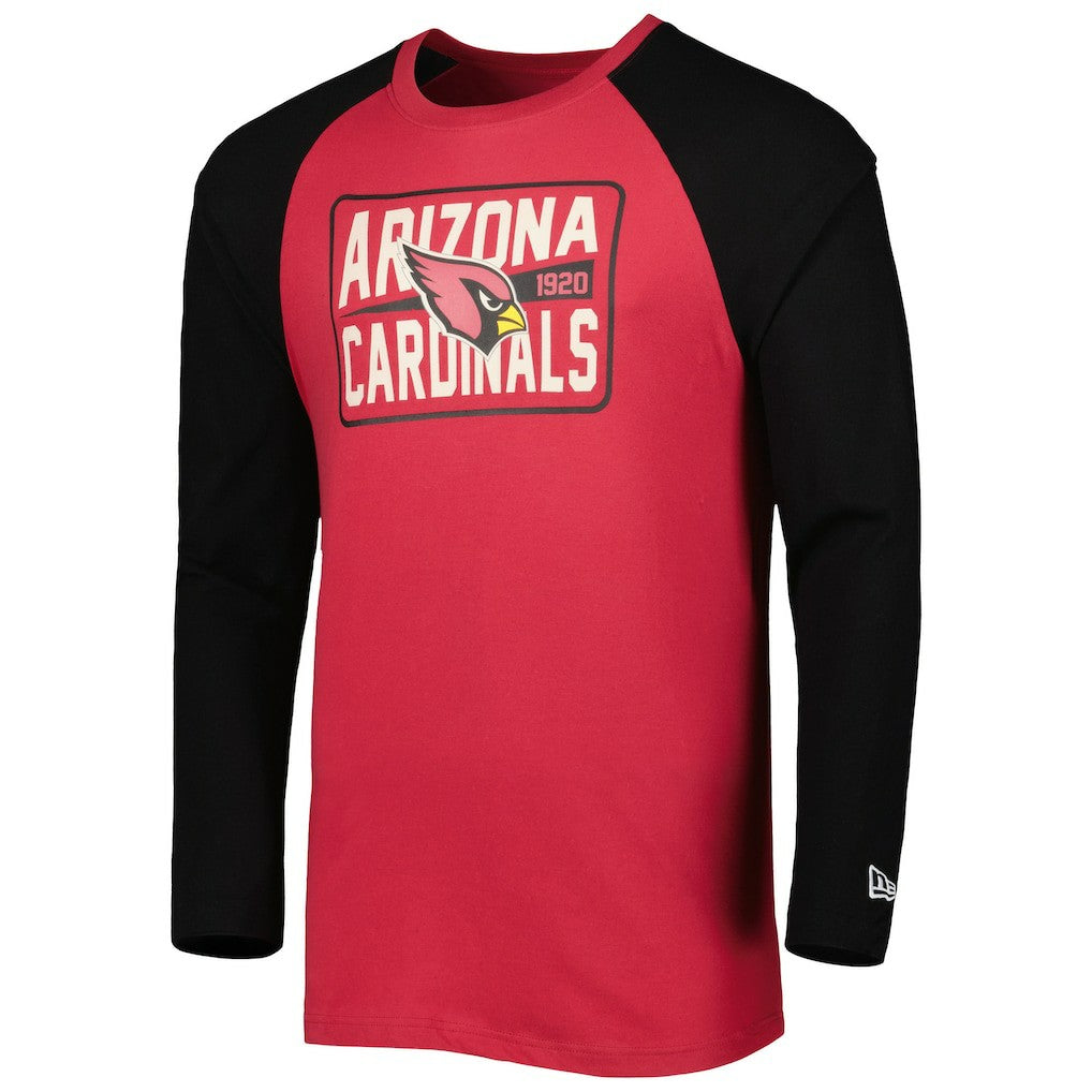 Arizona Cardinals Current Raglan Long Sleeve T-Shirt | NFL Outlet