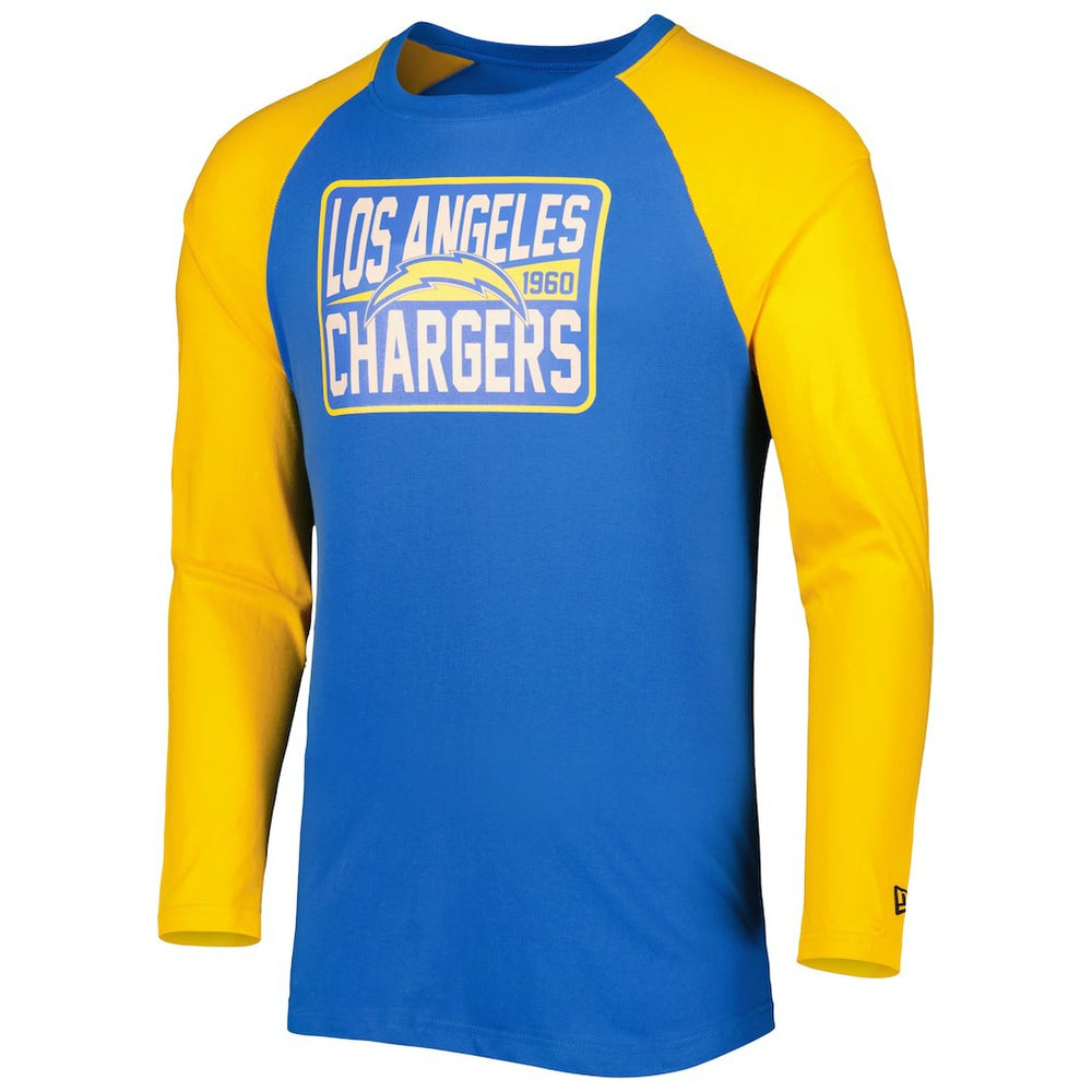 Los Angeles Chargers Current Raglan Long Sleeve T-Shirt | NFL US