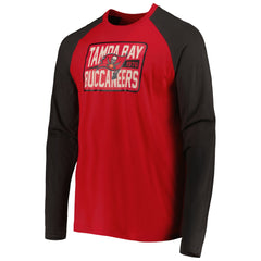 Tampa Bay Buccaneers Current Raglan Long Sleeve T-Shirt | NFL Sale