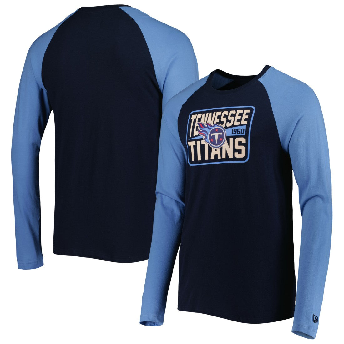Tennessee Titans Current Raglan Long Sleeve T-Shirt | NFL Discount
