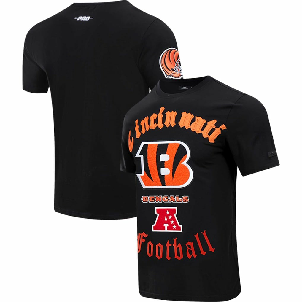 Cincinnati Bengals Pro Standard Old English T-Shirt | NFL Online