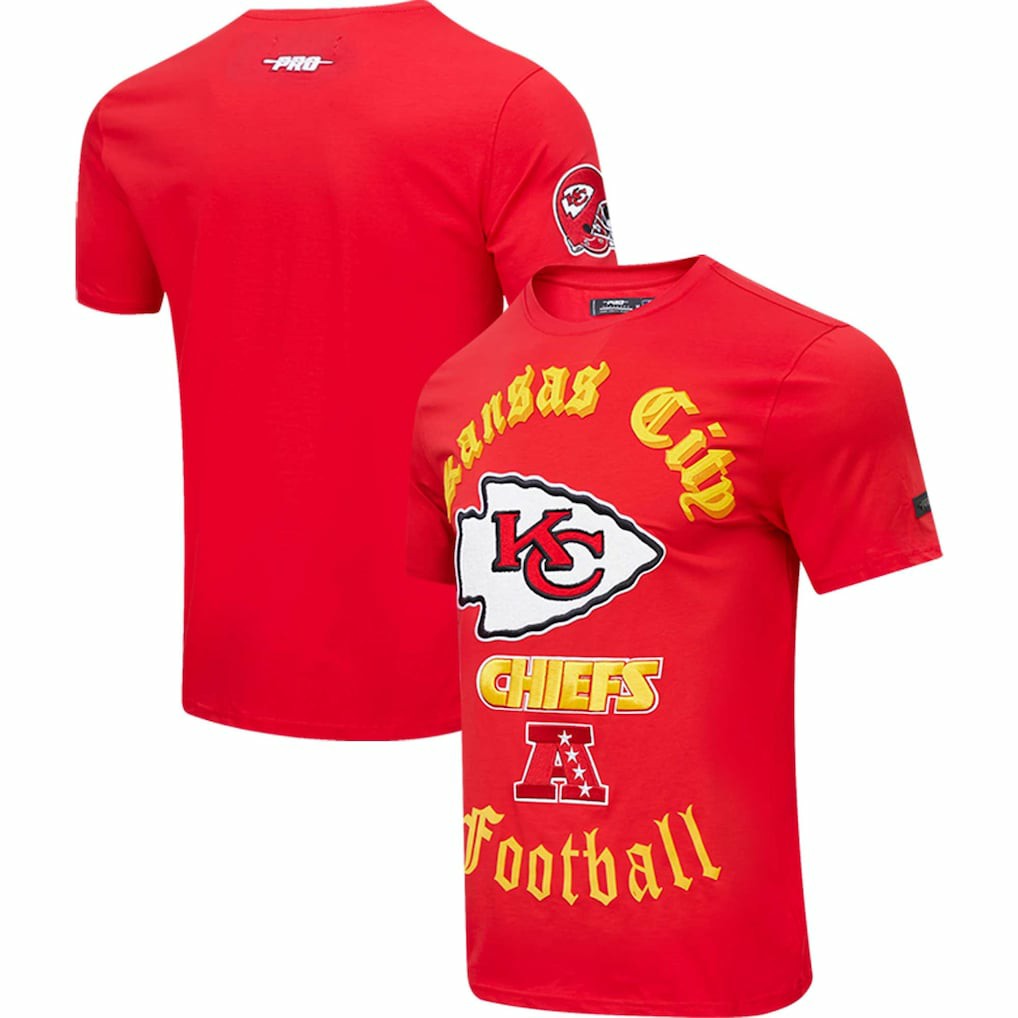 Kansas City Chiefs Pro Standard Old English T-Shirt | NFL On sale