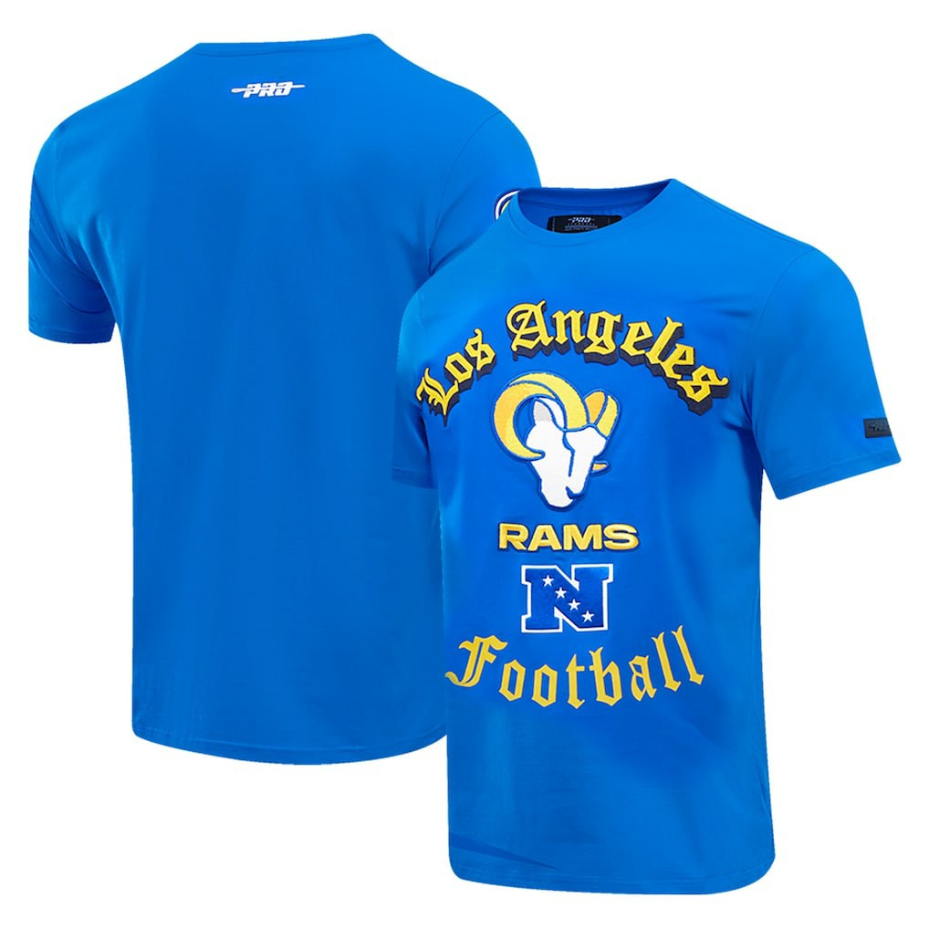 Los Angeles Rams Pro Standard Old English T-Shirt | NFL Near me