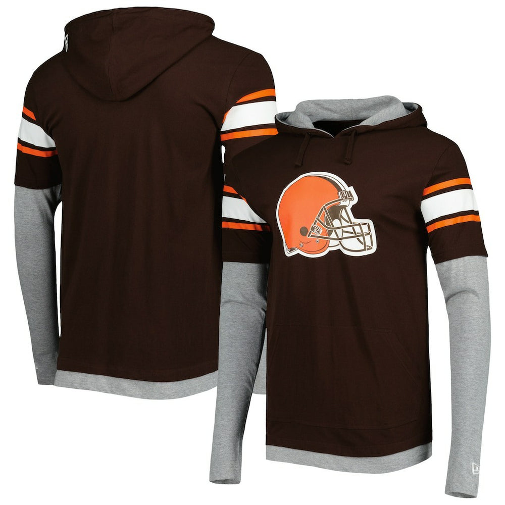 Cleveland Browns Long Sleeve Hoodie T-Shirt | NFL Online