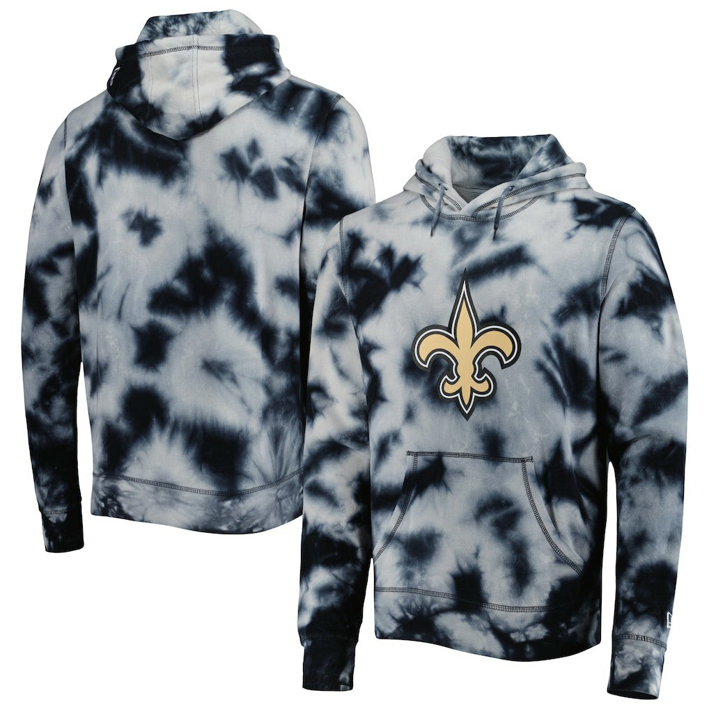 New Orleans Saints Team Tie-Dye Pullover Hoodie | NFL On sale