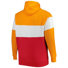Tampa Bay Buccaneers Big & Tall Throwback Colorblock Fleece Raglan Pullover Hoodie | NFL Near me