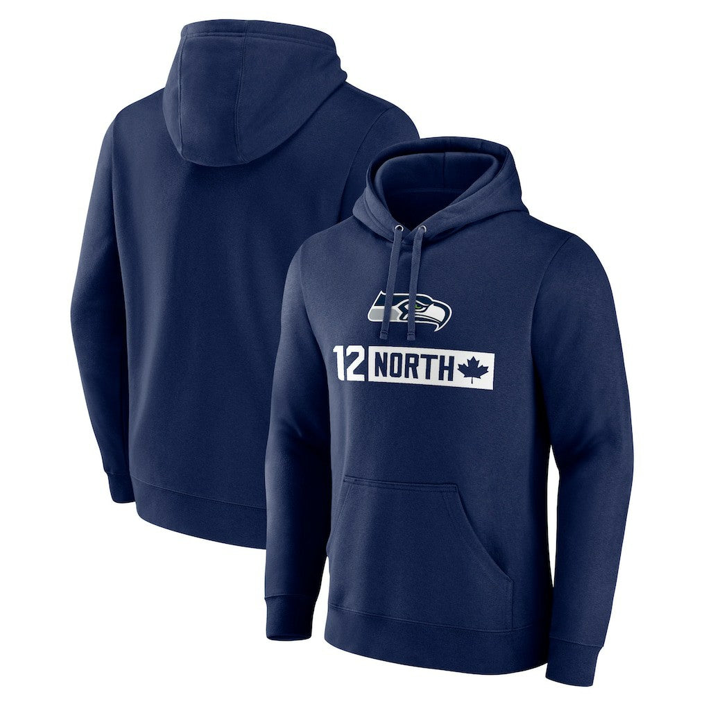 Seattle Seahawks 12 North Pullover Hoodie | NFL Hot