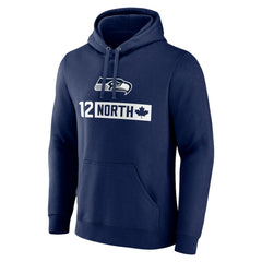 Seattle Seahawks 12 North Pullover Hoodie | NFL Hot