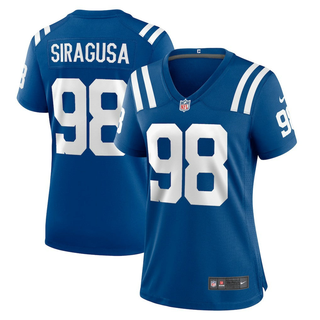 Indianapolis Colts Tony Siragusa  Women's Game Retired Player Jersey | NFL Sale
