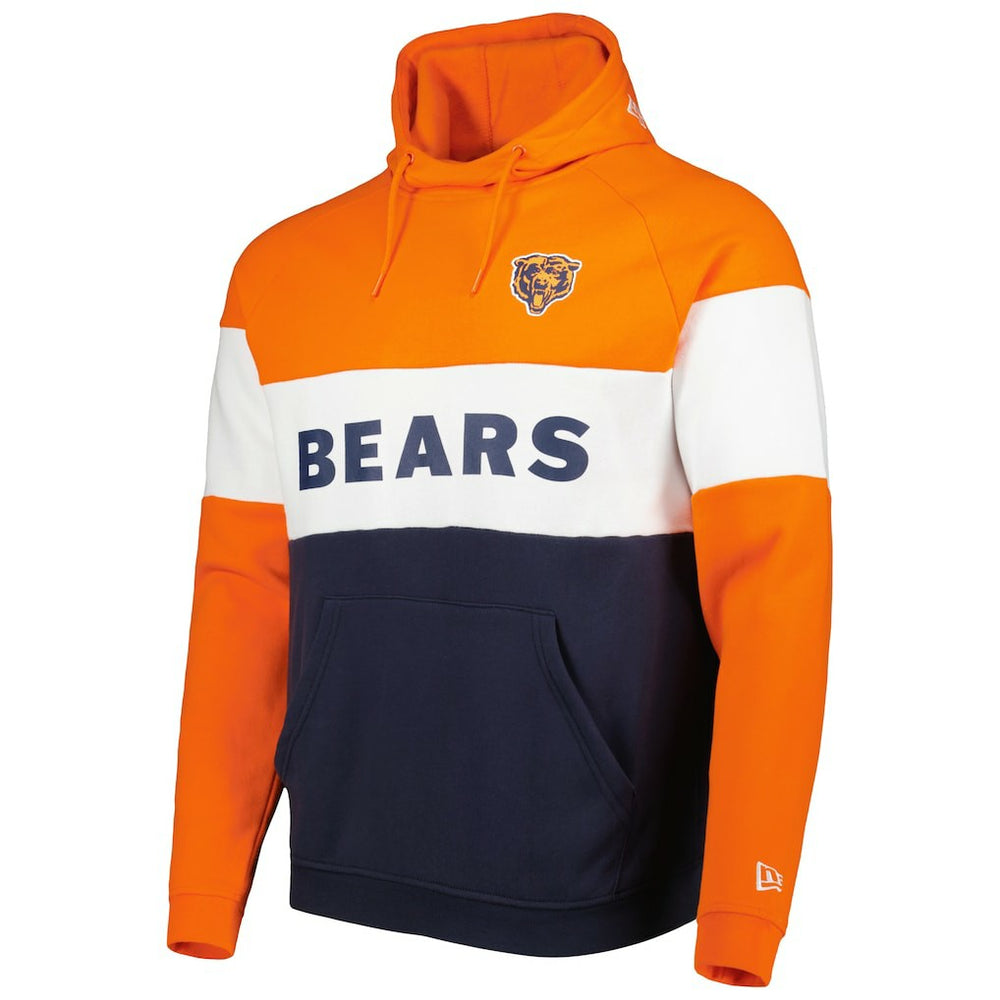 Chicago Bears Colorblock Throwback Pullover Hoodie | NFL Online