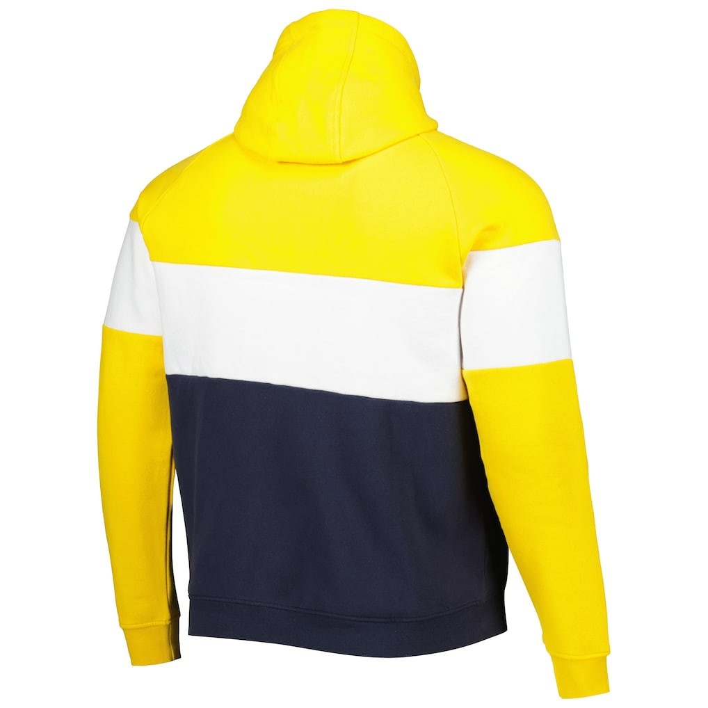 Los Angeles Rams Colorblock Throwback Pullover Hoodie | NFL Hot
