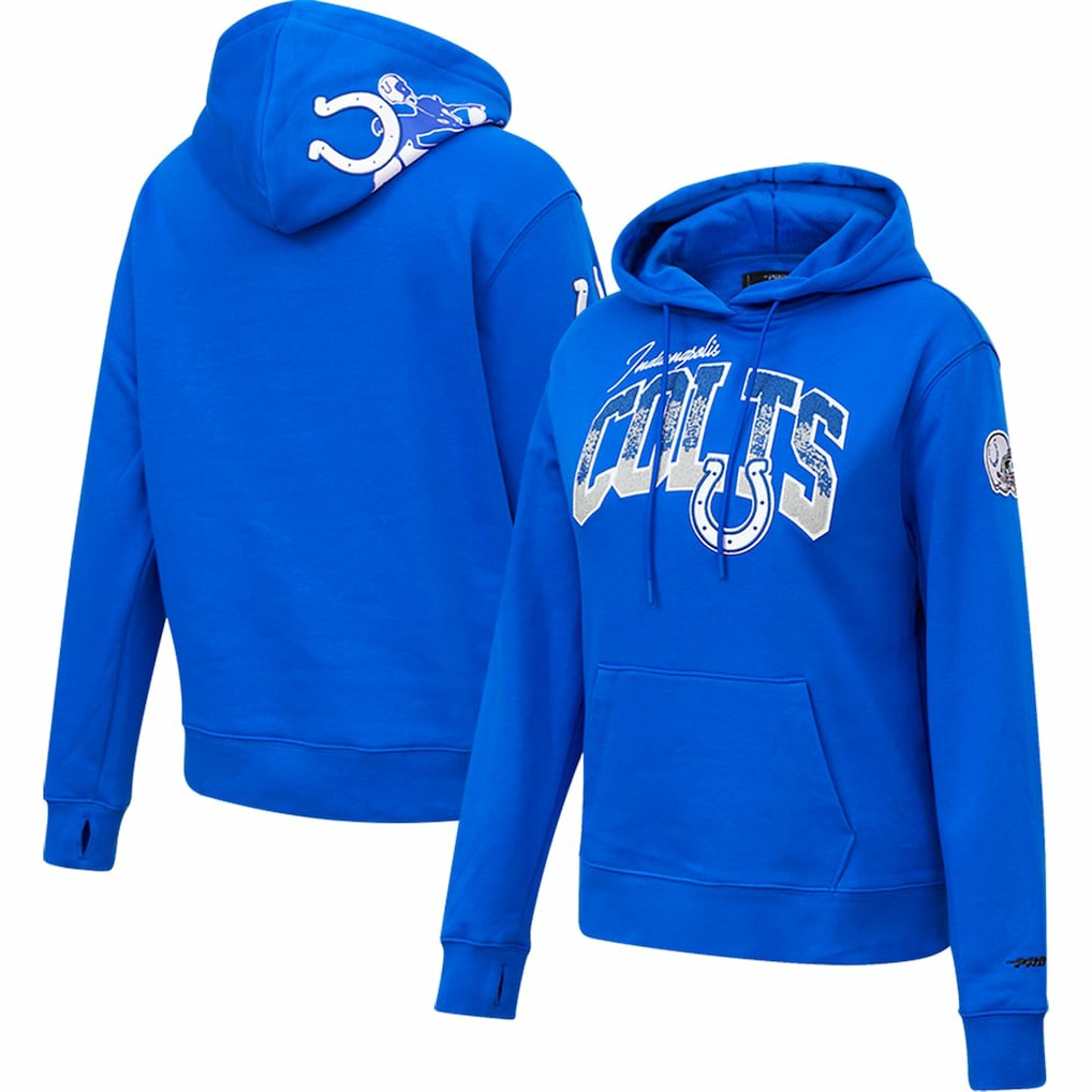 Indianapolis Colts Pro Standard Women's Local Patch Pullover Hoodie | NFL On sale