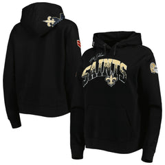 New Orleans Saints Pro Standard Women's Local Patch Pullover Hoodie | NFL Near me