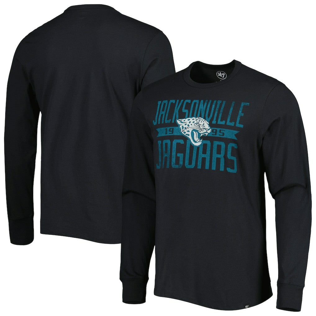 Jacksonville Jaguars '47 Brand Wide Out Franklin Long Sleeve T-Shirt | NFL Near me